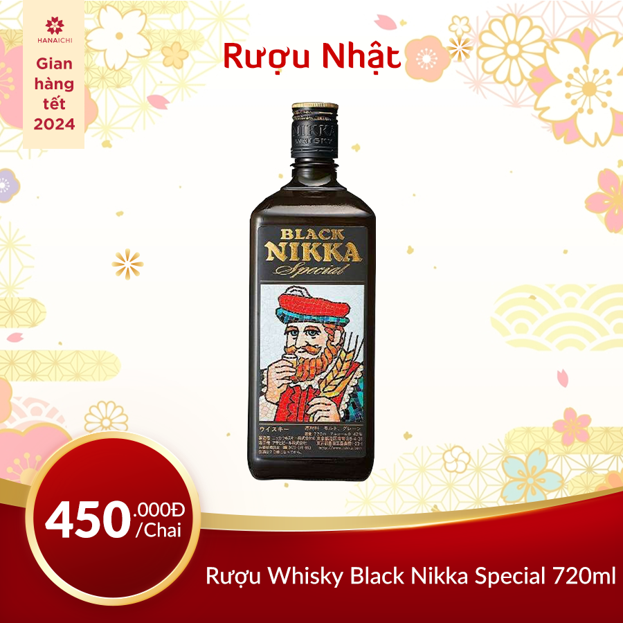 Rượu Whisky Black Nikka Special 720ml