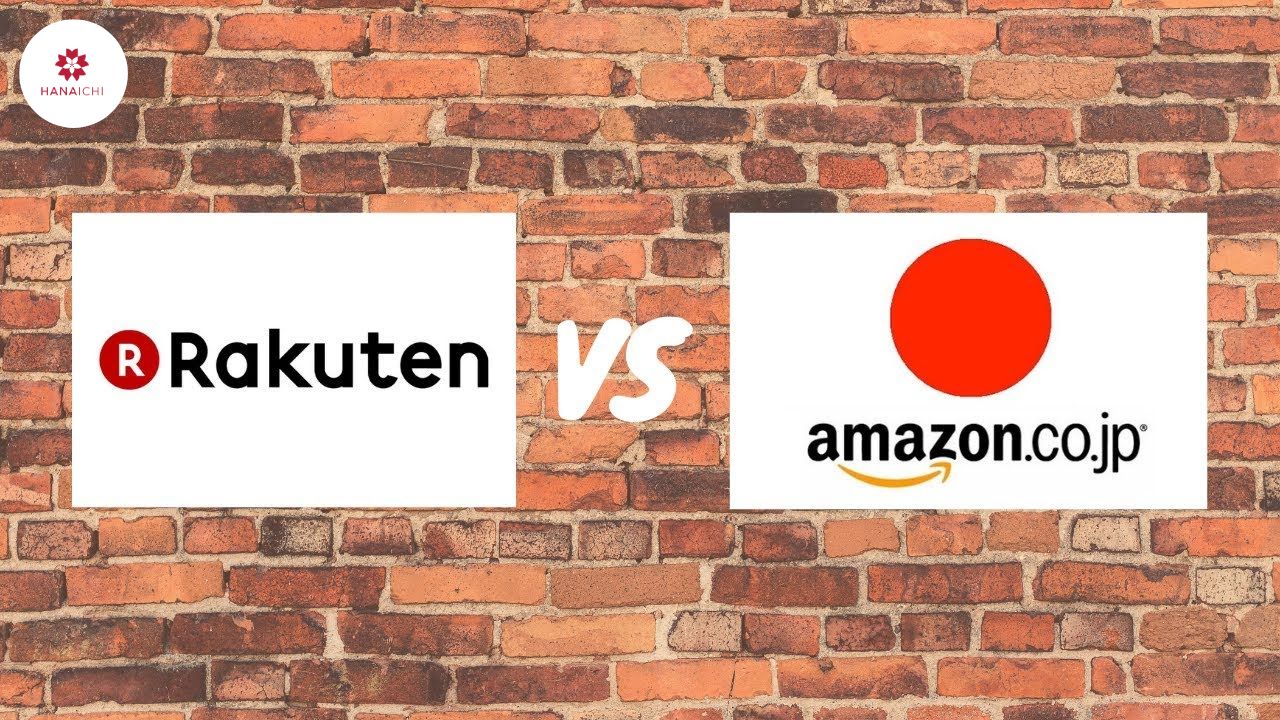 Rakuten và Amazon là hai website thương mại điện tử với kho hàng khổng lồ tại Nhật