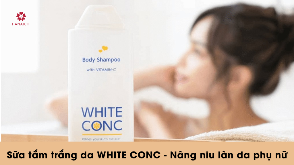 Sữa tắm trắng da WHITE CONC