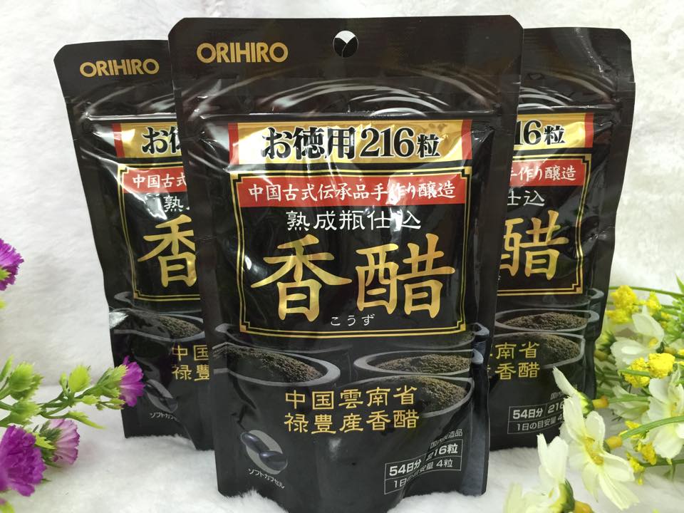 Giấm đen giảm cân Orihiro Nhật Bản chính hãng