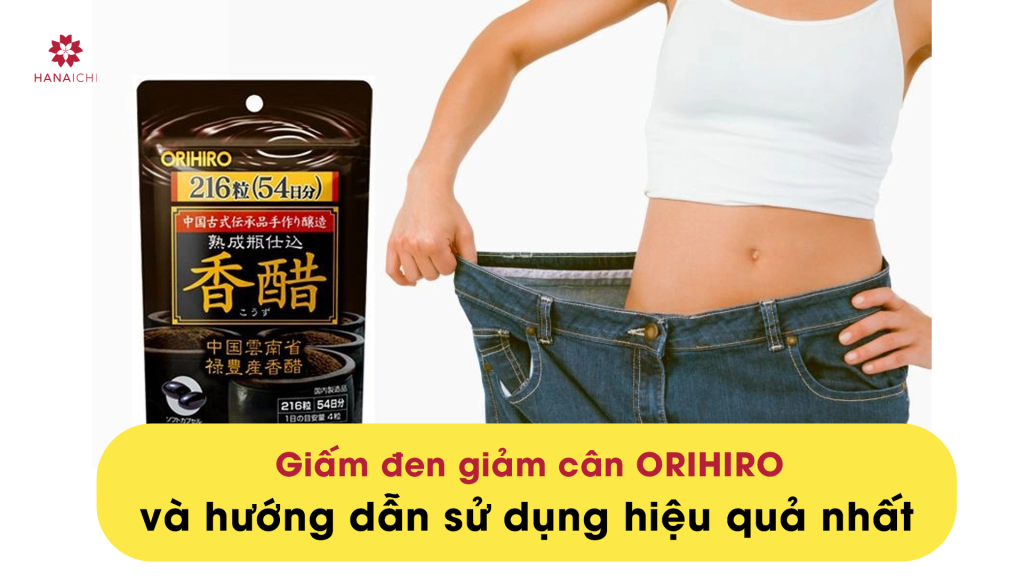 giấm đen giảm cân