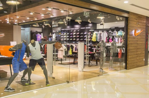 Cửa hàng Nike Việt nam tại Diamond Plaza - Tp. HCM