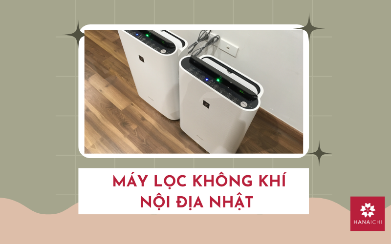 Máy lọc không khí nội địa Nhật 