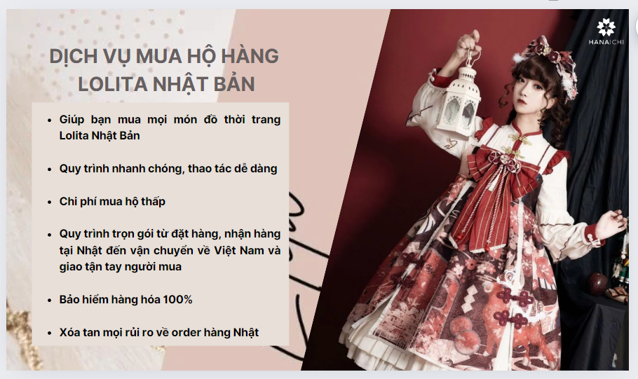 Mua hộ hàng Nhật - Giải pháp tối ưu giúp bạn sở hữu mọi món đồ thời trang Lolita Nhật Bản