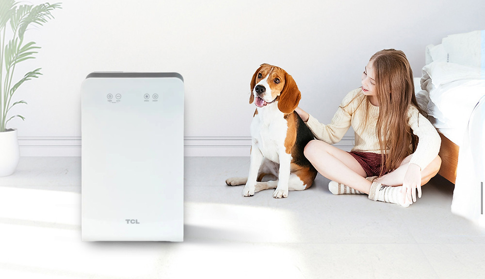 Máy lọc không khí TCL TKJ270F-A1 thích hợp cho các gia đình có trẻ nhỏ, nuôi thú cưng