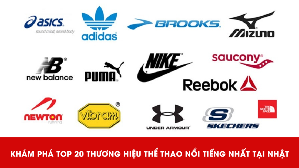 Thương hiệu thể thao nổi tiếng