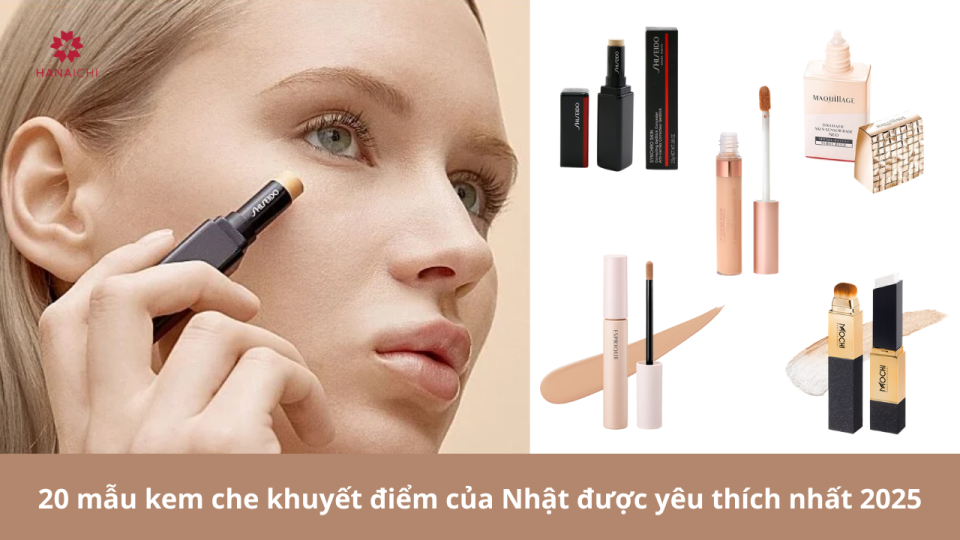kem che khuyết điểm của Nhật