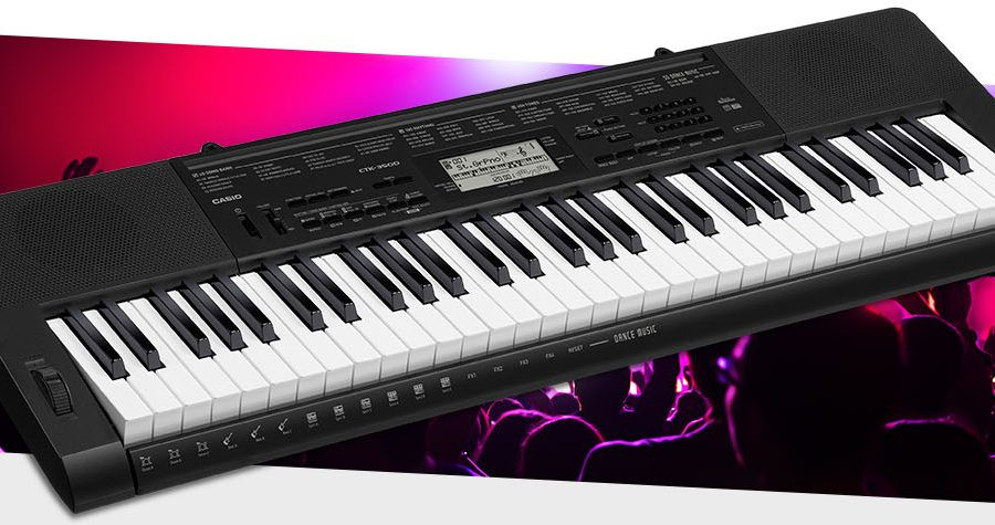 Casio CTK-3500 giúp bạn dễ dàng hơn trên con đường thực hiện đam mê âm nhạc.