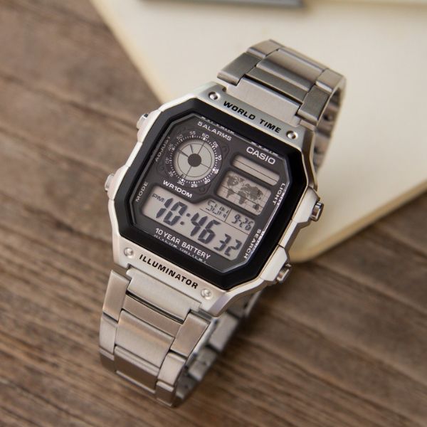 Casio AE-1200WHD-1AVDF mang vẻ đẹp trường tồn theo năm tháng.