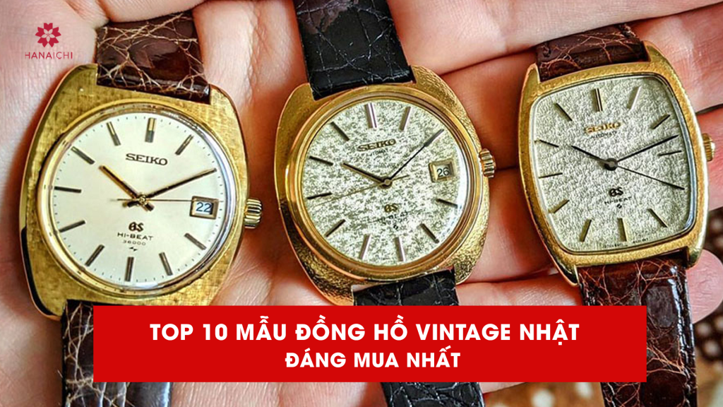 đồng hồ vintage nhật