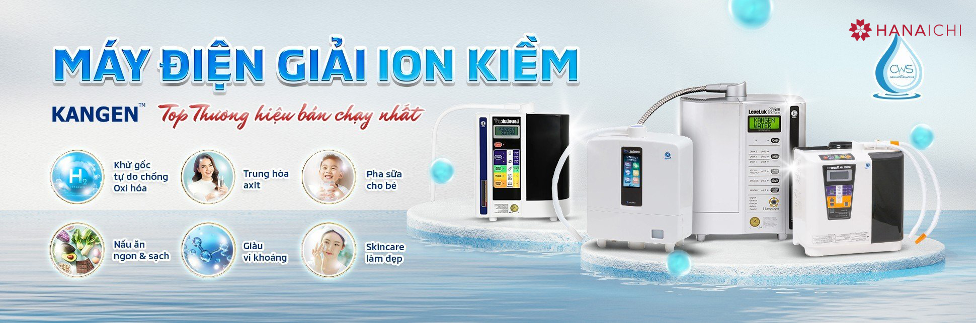 Kangen luôn dẫn đầu thị trường Nhật Bản về doanh số máy lọc nước ion kiềm