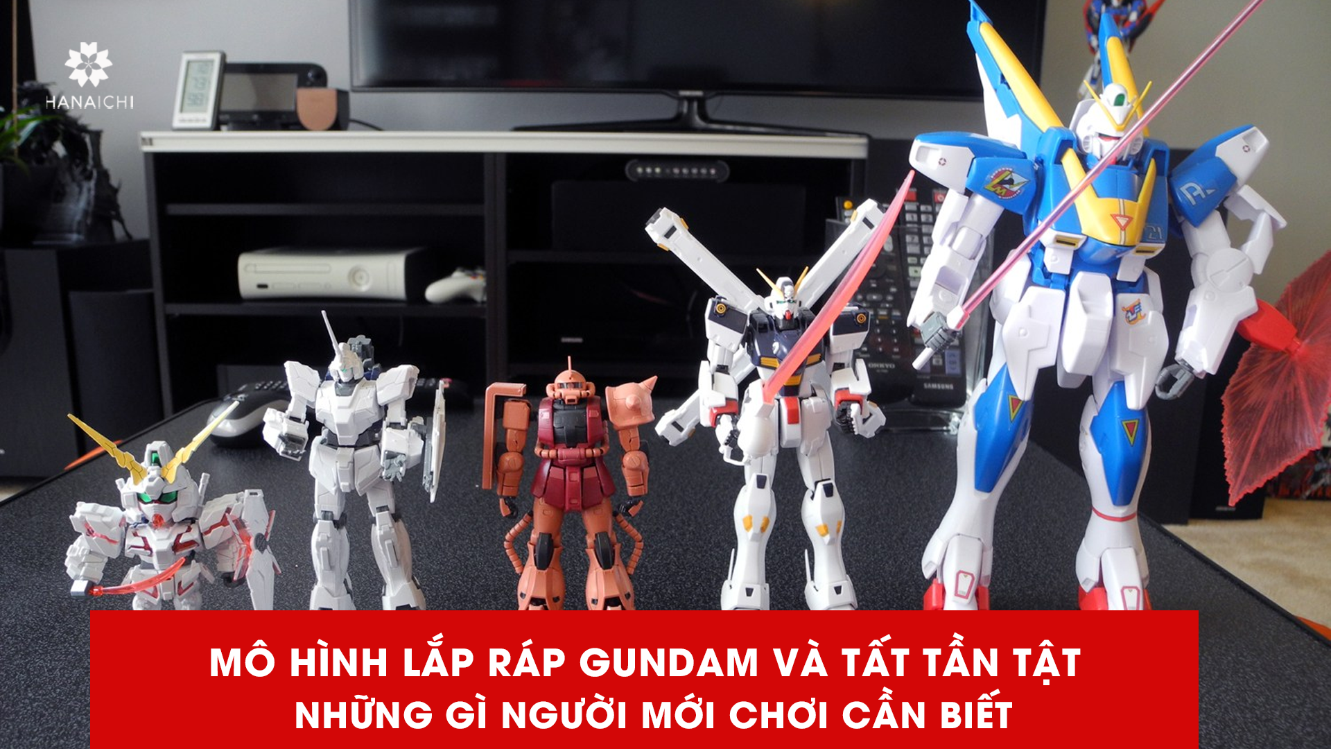 Mô hình lắp ráp Gundam và những gì người mới chơi cần biết
