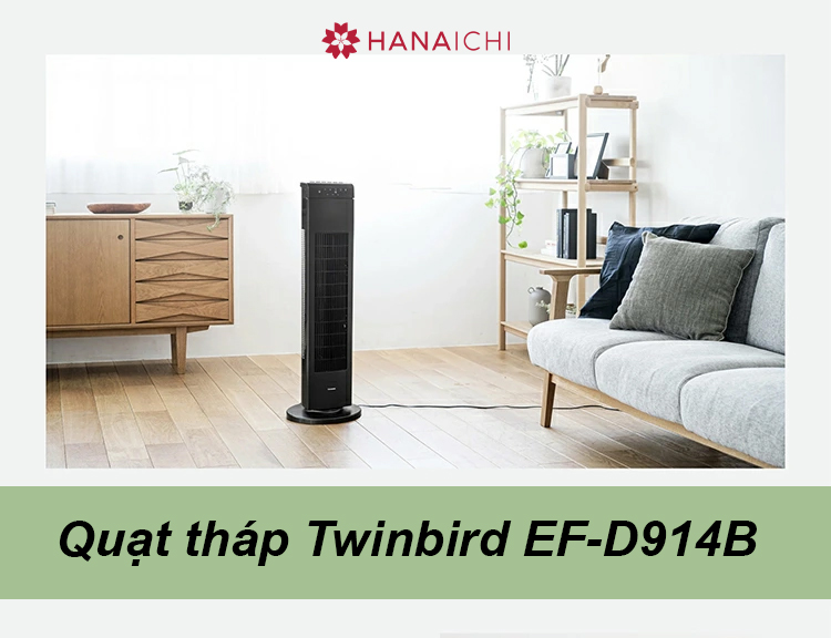 Quạt tháp Twinbird EF-D914B