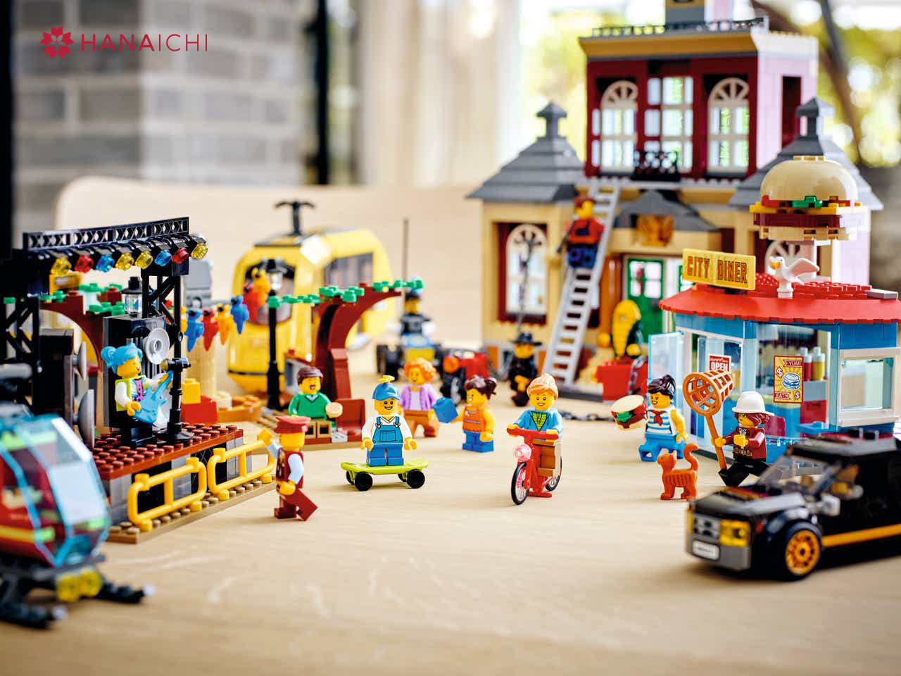 Bộ Lego City tái hiện lại mô hình thành phố vô cùng sinh động