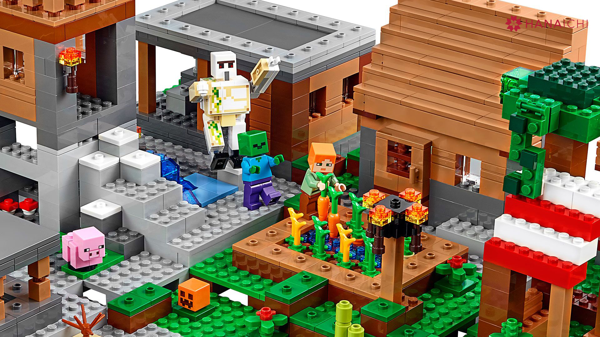 LEGO Minecraft cho các bé yêu thích hoạt động xây dựng