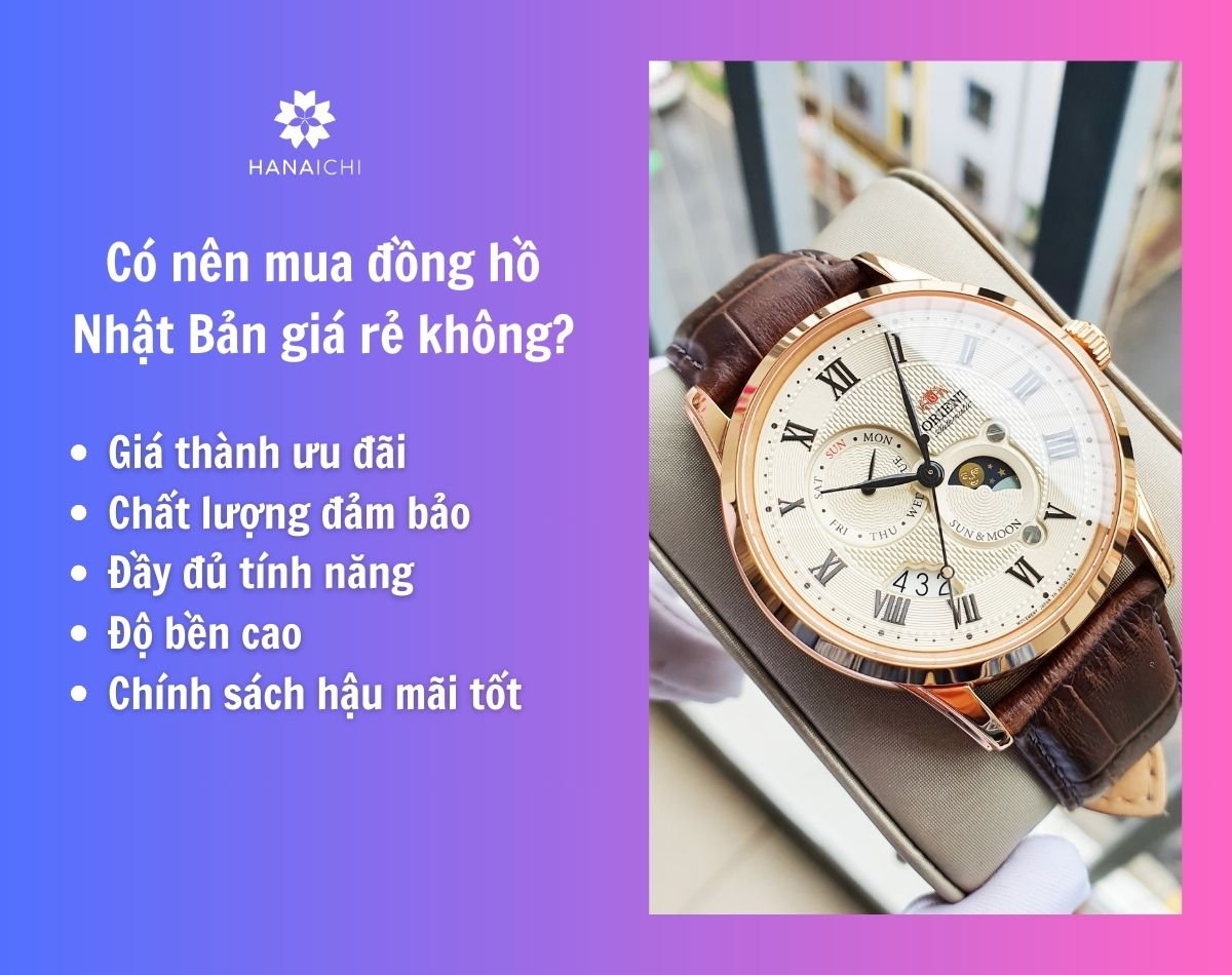 Đồng hồ Nhật Bản giá rẻ 2