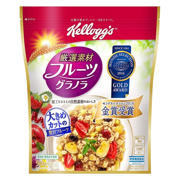 Ngũ cốc Kellogg’s rất giàu chất xơ 