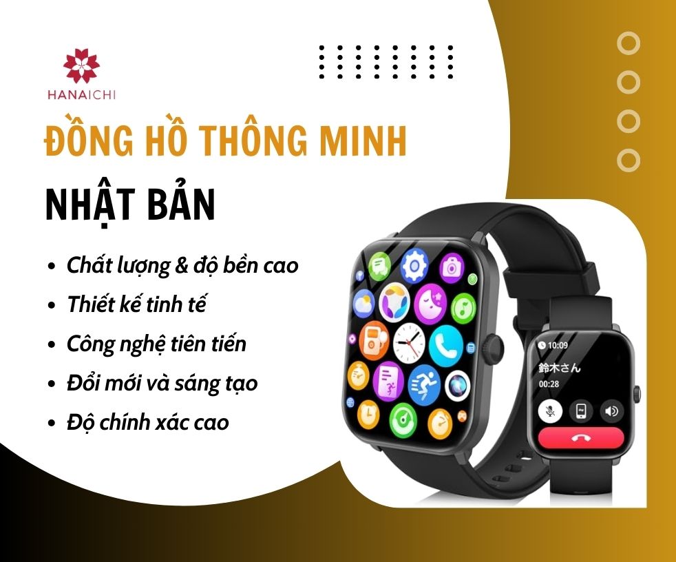 Đồng hồ thông minh Nhật Bản