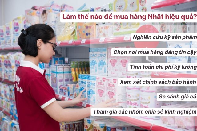 Làm thế nào để mua hàng Nhật hiệu quả?