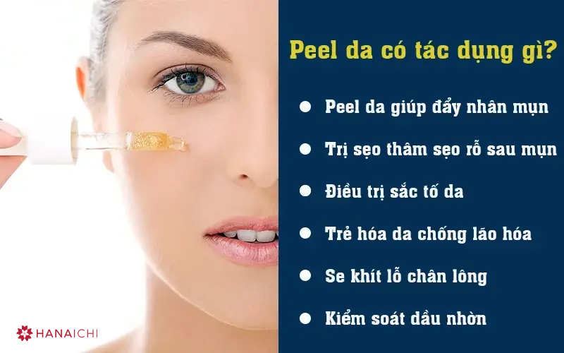 Những lợi ích tuyệt vời của việc peel da