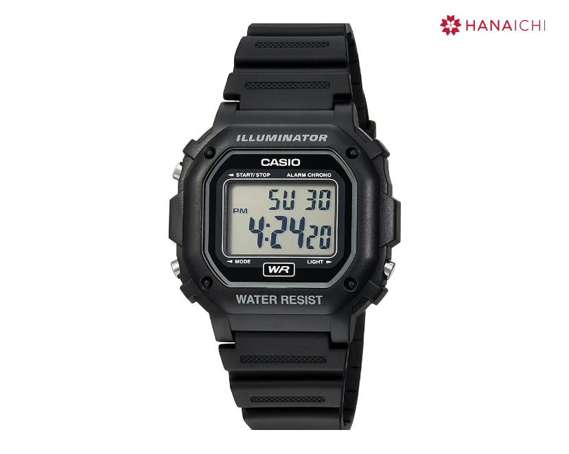 Casio F108WH-1 là sự kết hợp hoàn hảo giữa phong cách cổ điển và công nghệ hiện đại