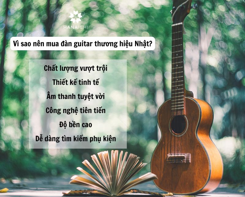 Đàn Guitar Nhật được yêu thích bởi những ưu điểm tuyệt vời