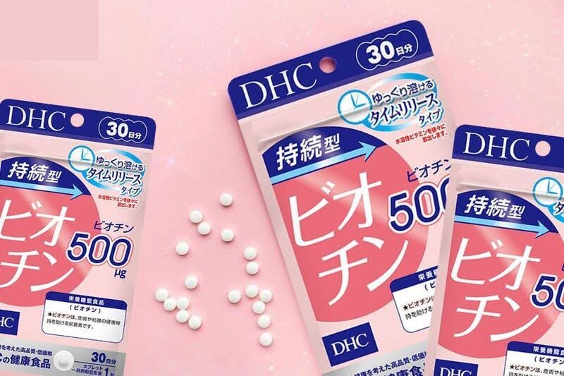 Viên uống DHC Biotin hỗ trợ ngăn rụng tóc rất tốt