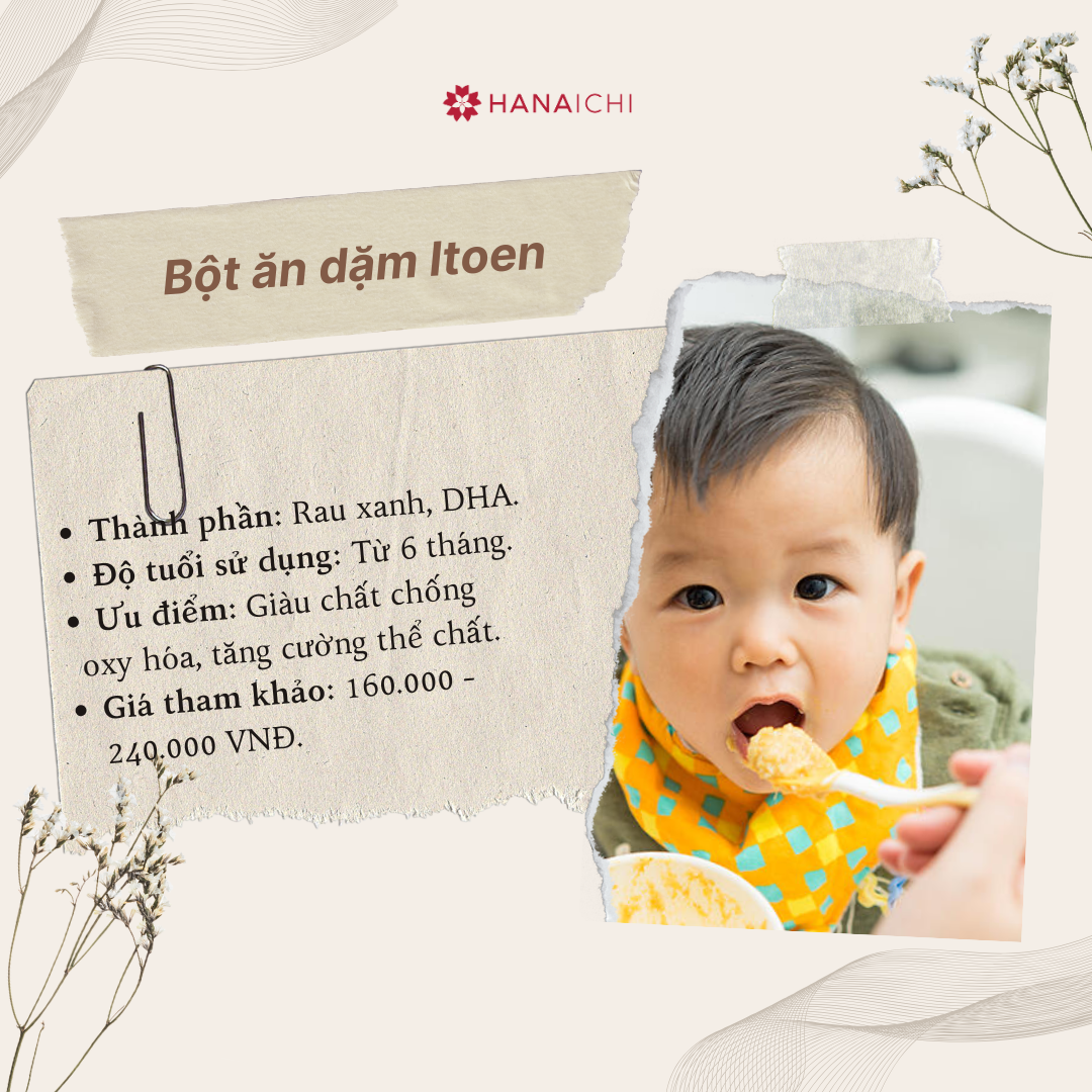 Bột ăn dặm Itoen