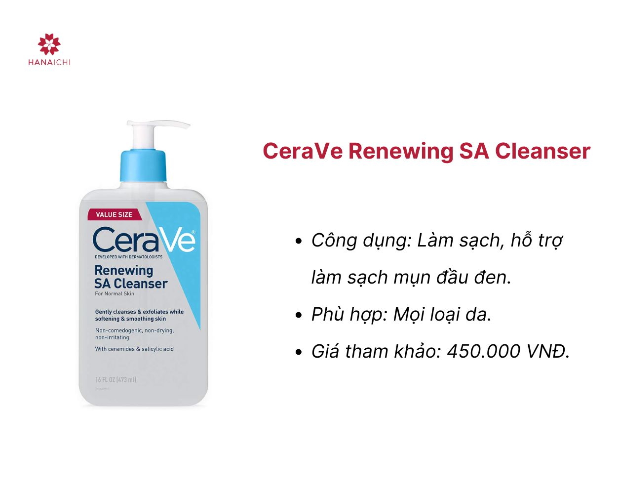 CeraVe Renewing SA Cleanser