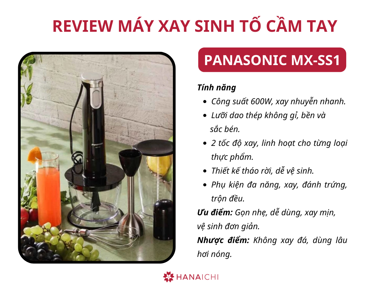 Panasonic MX-SS1 được trang bị công nghệ chống trào thông minh