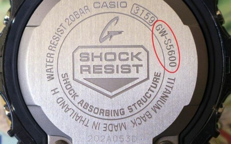 Cách check số seri đồng hồ Casio 