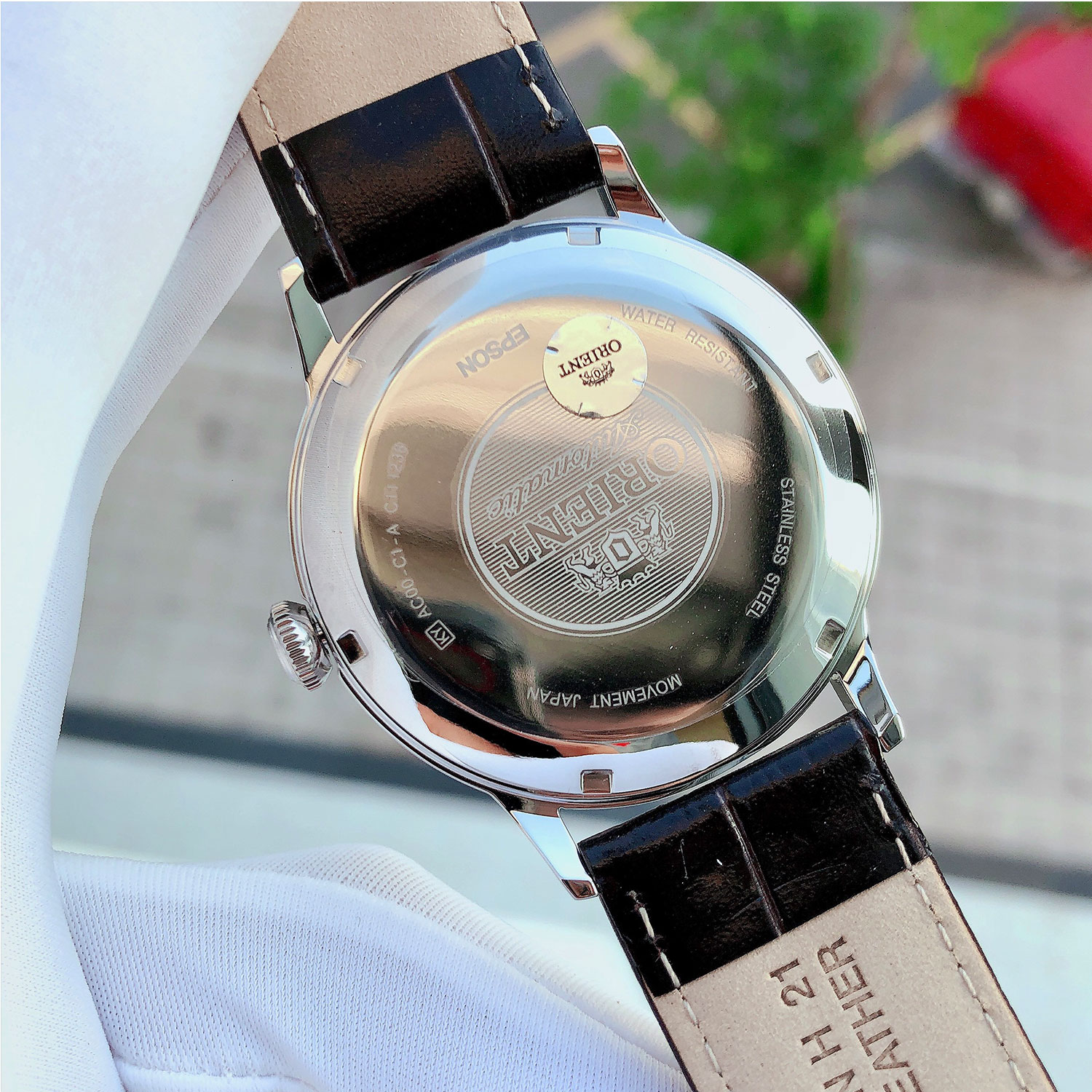 Cách check số seri đồng hồ Orient 