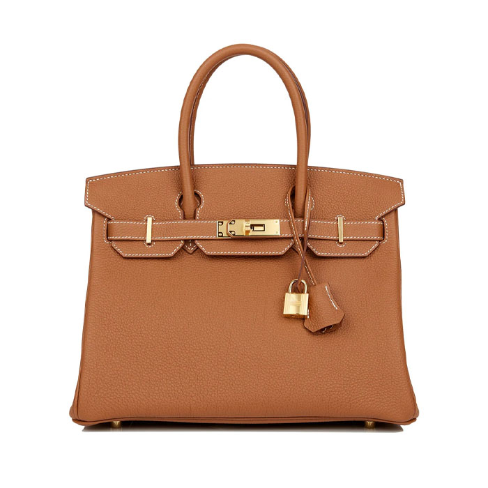 Birkin 30 Togo Gold with Gold Hardware
