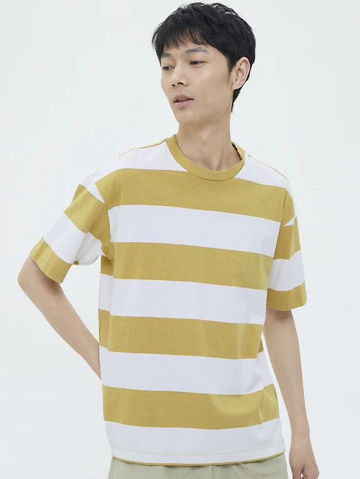 Áo phông cộc tay GAP mã 592502-Stripe Yellow size XXS