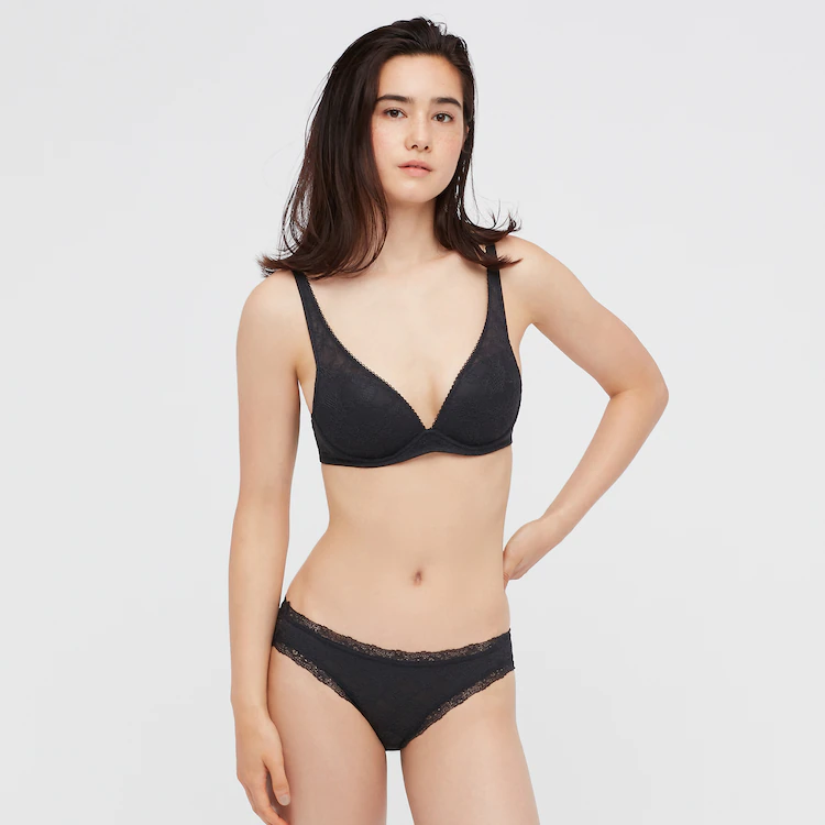 Áo lót không gọng UNIQLO mã 438970-09 size CD65/70