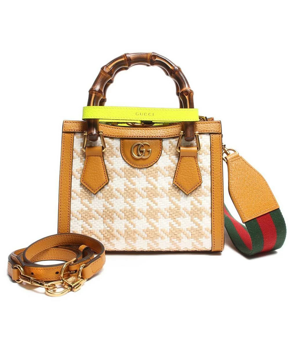 Bamboo Raffia Bag