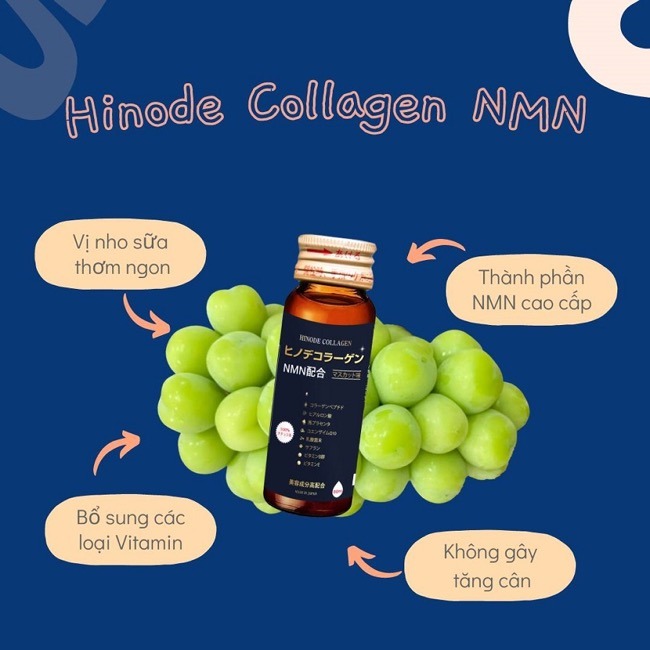 nước uống NMN Hinode Collagen có tốt không