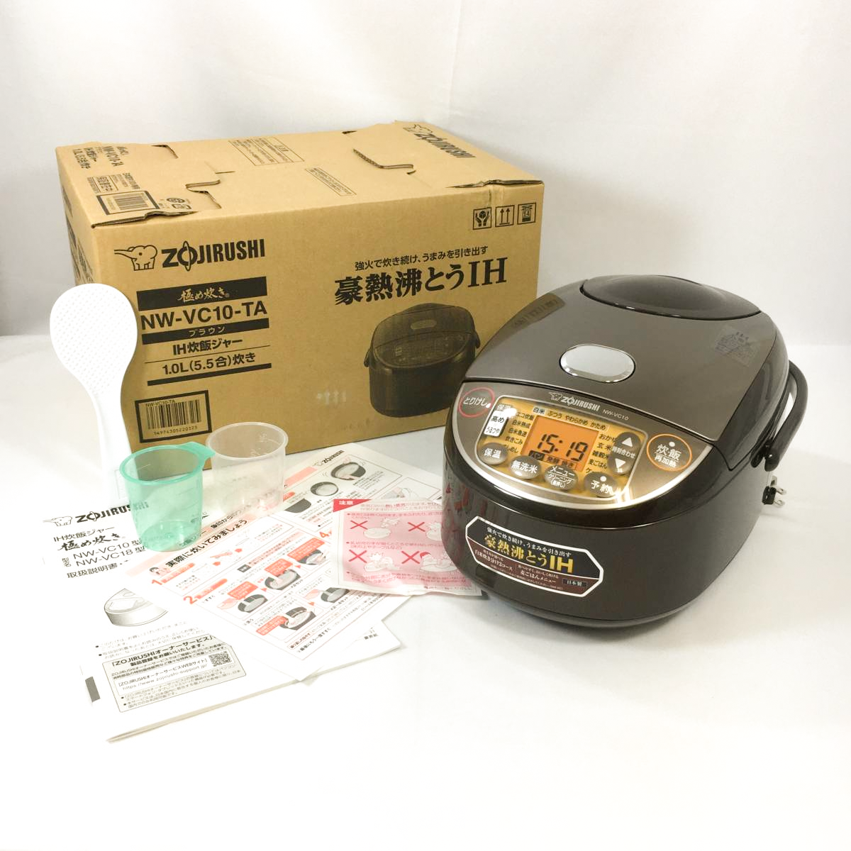 ZOJIRUSHI NW-VC10-TA BROWN しつこい