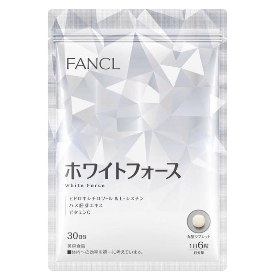 Viên uống trắng da Fancl White Force 180 viên