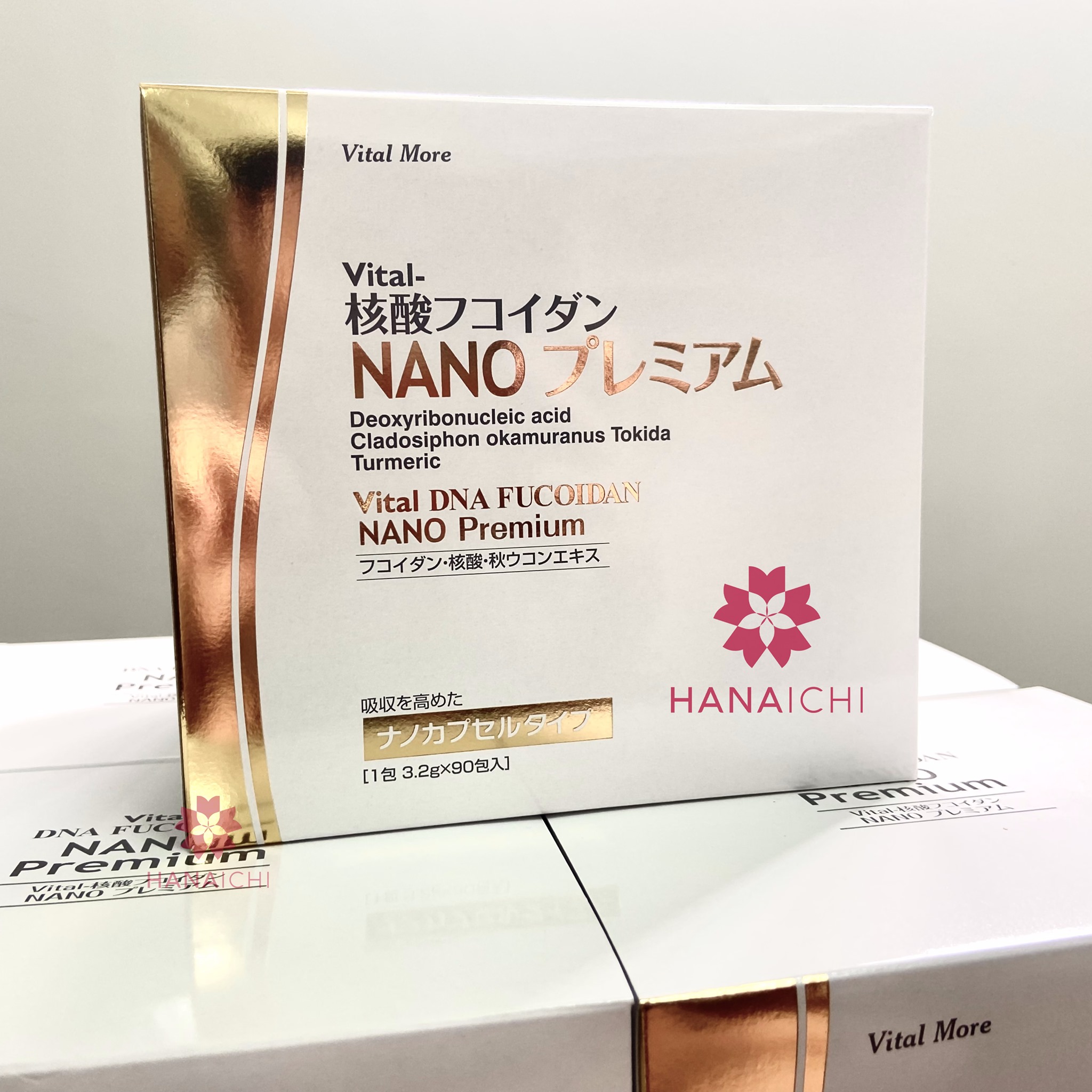 Fucoidan Nano Premium hỗ trợ điều trị ung thư 90 gói - Hanaichi Store