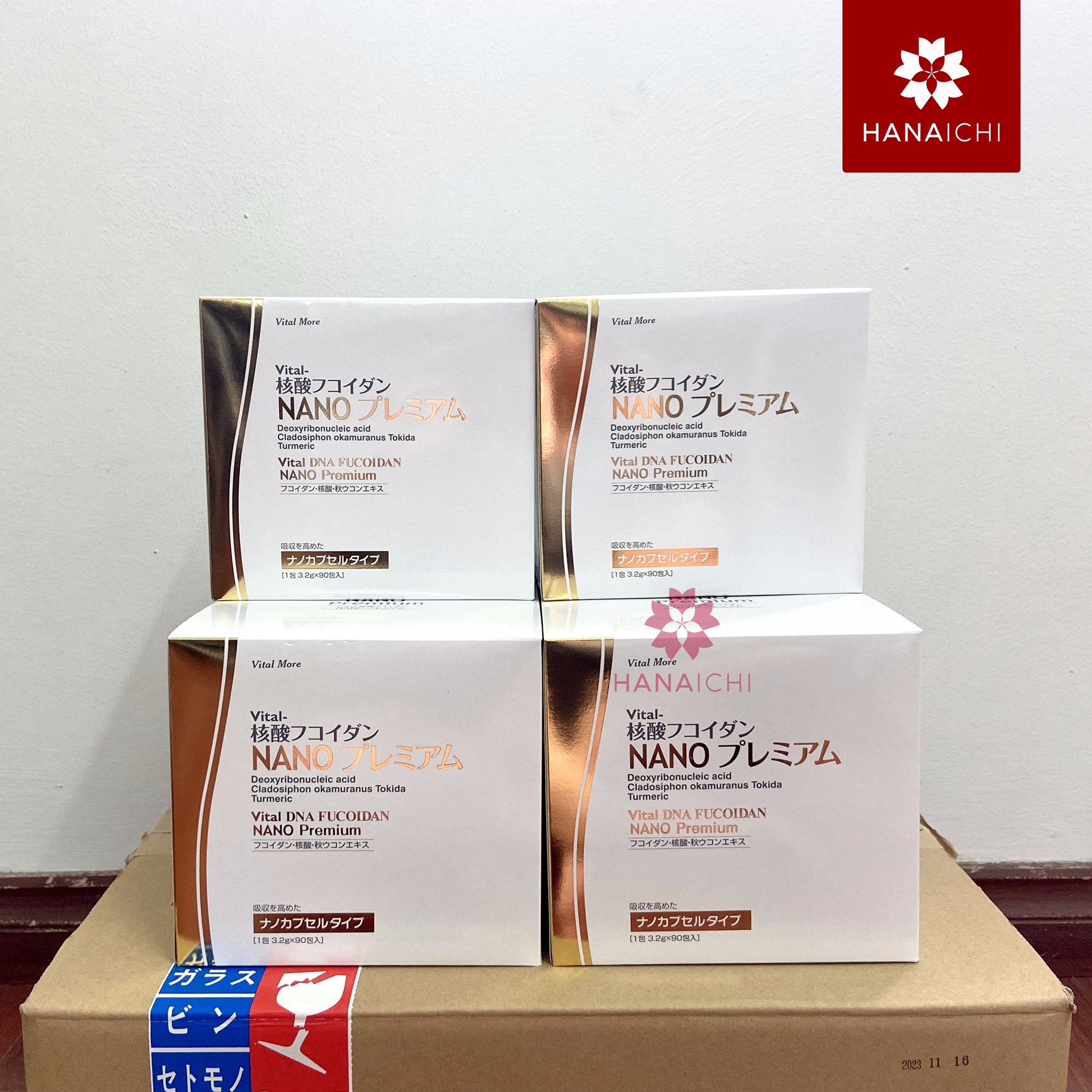Fucoidan Nano Premium hỗ trợ điều trị ung thư 90 gói - Hanaichi Store